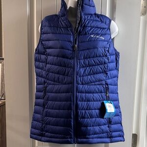 Columbia Navy Quilted Puffer Vest